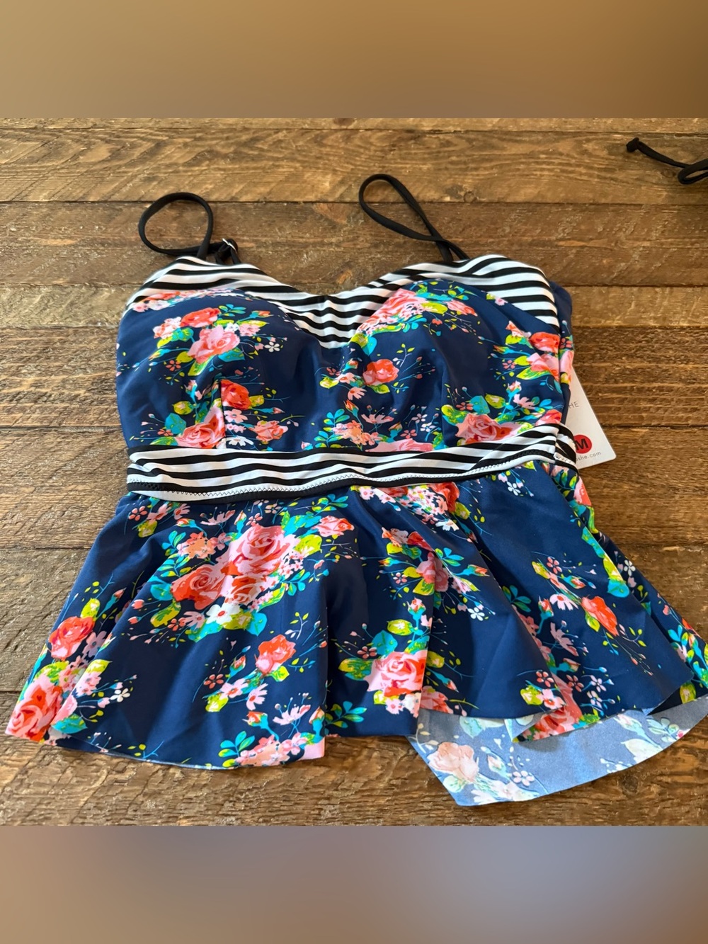 Brand New Women’s One Piece Bathing Suit Top (Size M)